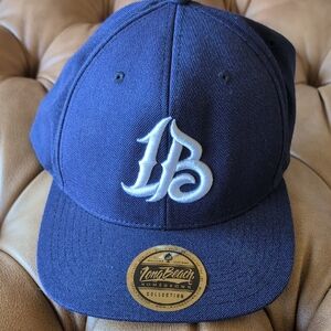 The Classic Navy Blue Long Beach LB Hat